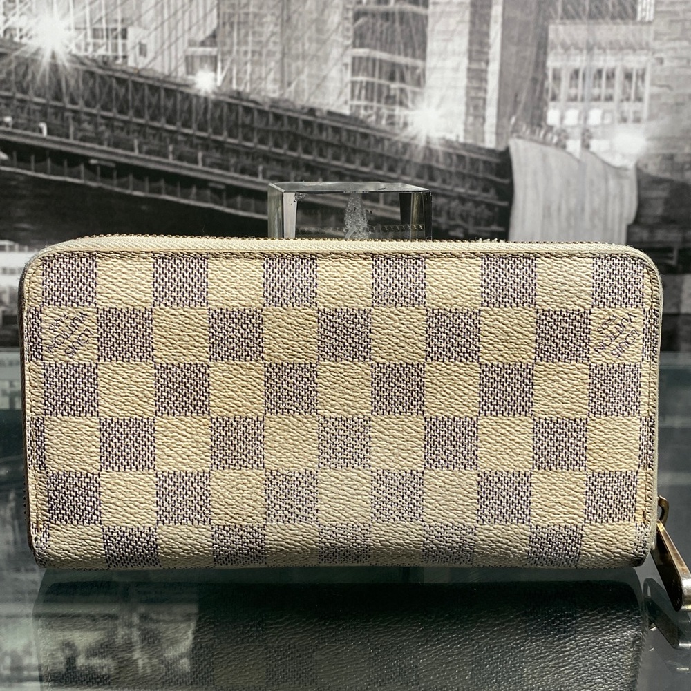 Authentic Rare Louis Vuitton Damier Azur Zippy Wallet - Picture 12 of 16